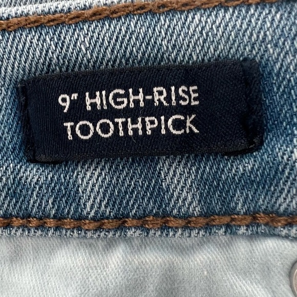 J. Crew 9” Toothpick Skinny Button Fly Jeans Size 24 Women’s - Picture 4 of 6